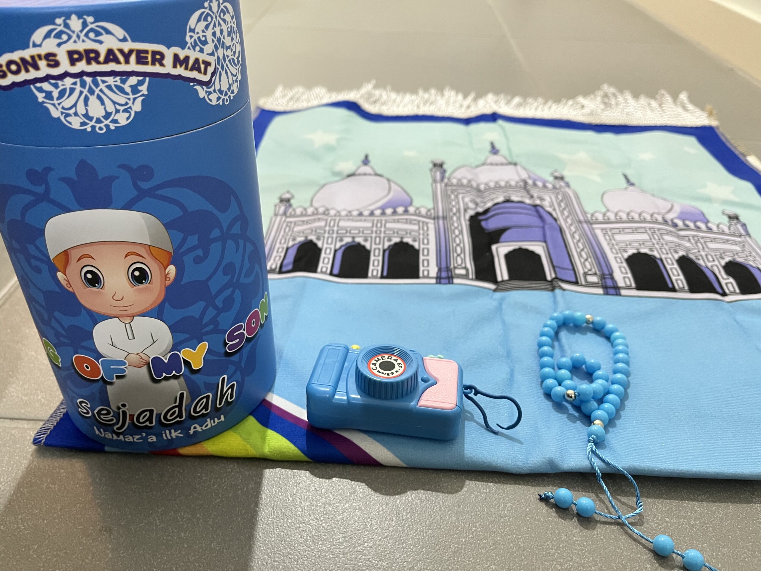 IMG_7057 (1) Kids Prayer Mat Set - Image 2