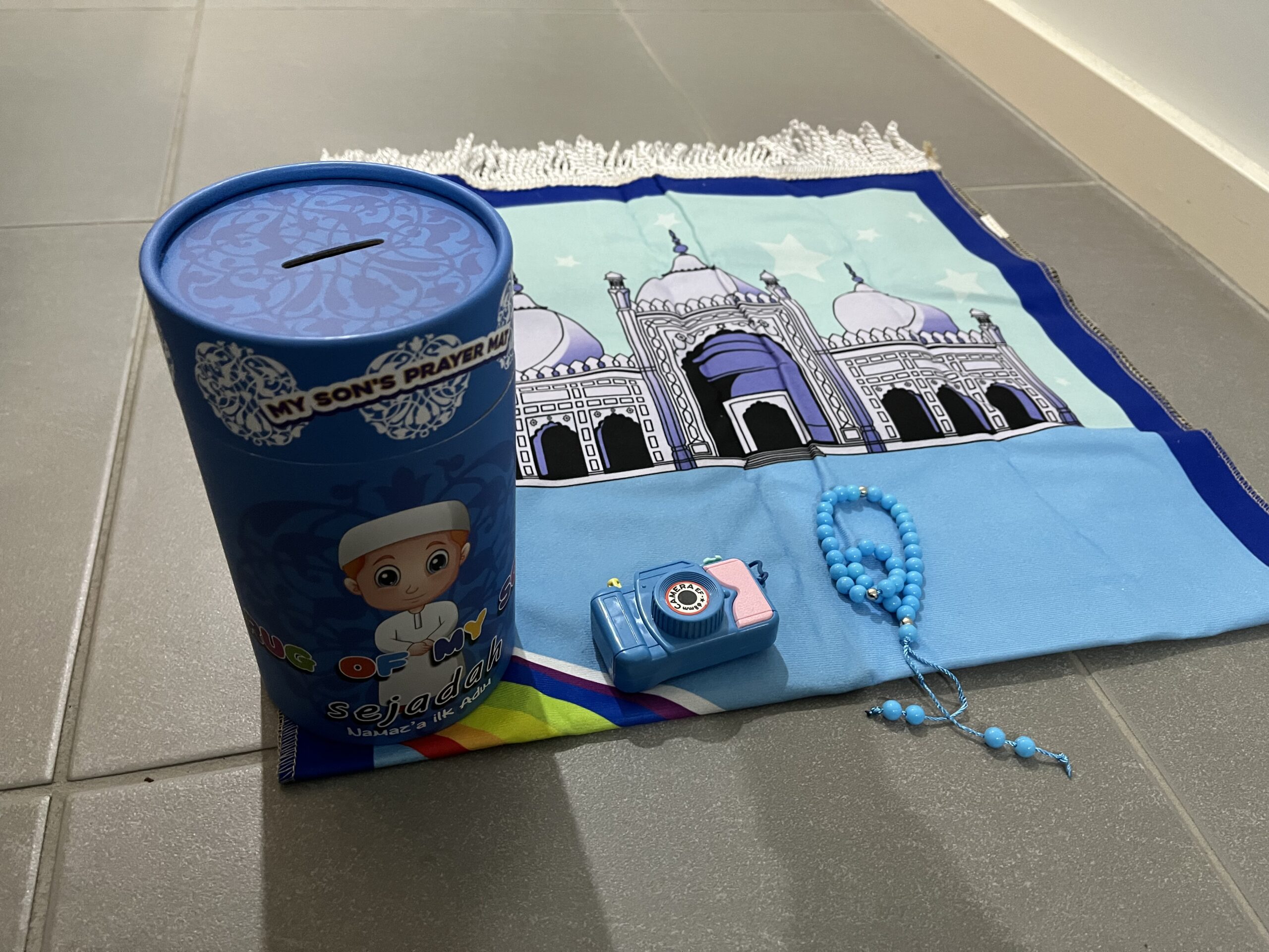 IMG_7058 (1) Kids Prayer Mat Set - Image 3