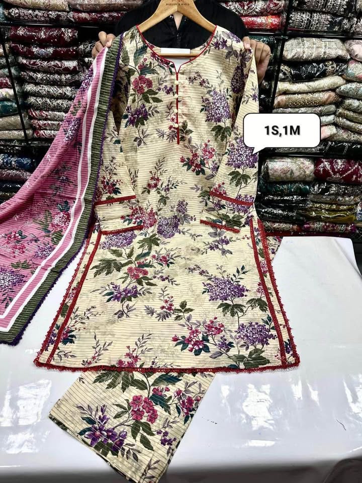 672952850_856980014077860_5670874380333751987_n New pakistani lawn cotton summer collection - Image 3