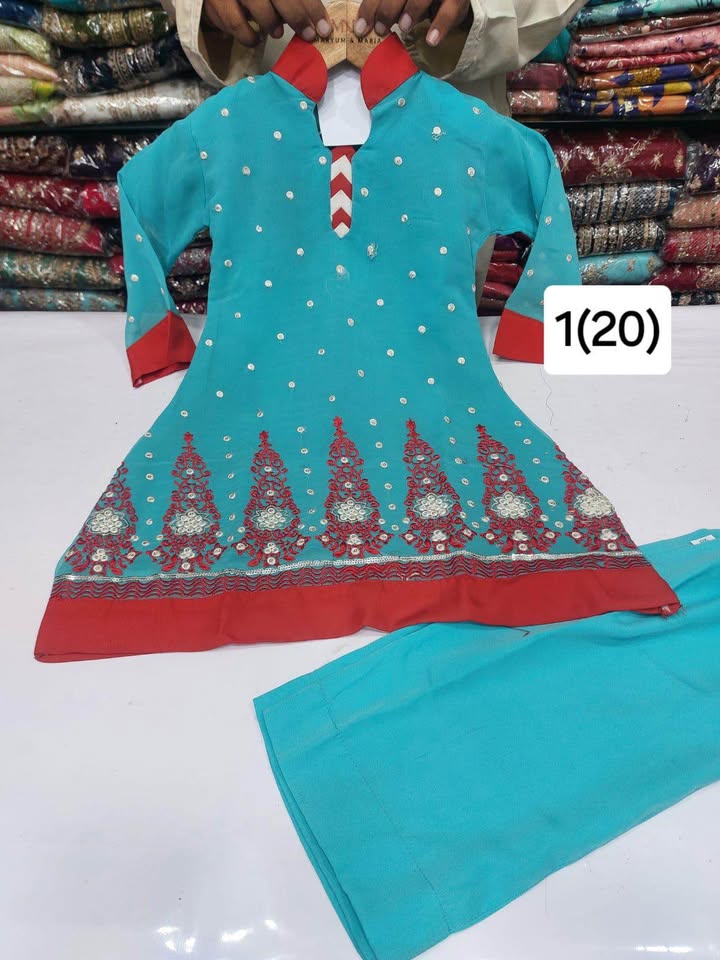675267507_1659499915063676_1439122594871757922_n NEW kids partywear dresses - Pakistani dresses - Image 3