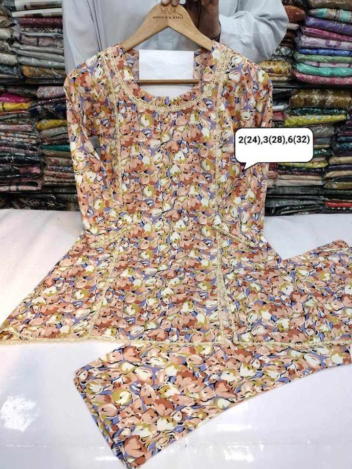 675320986_1254632046822902_4785753601628772717_n New Pakistani cotton Kids Summer dresses - Image 4