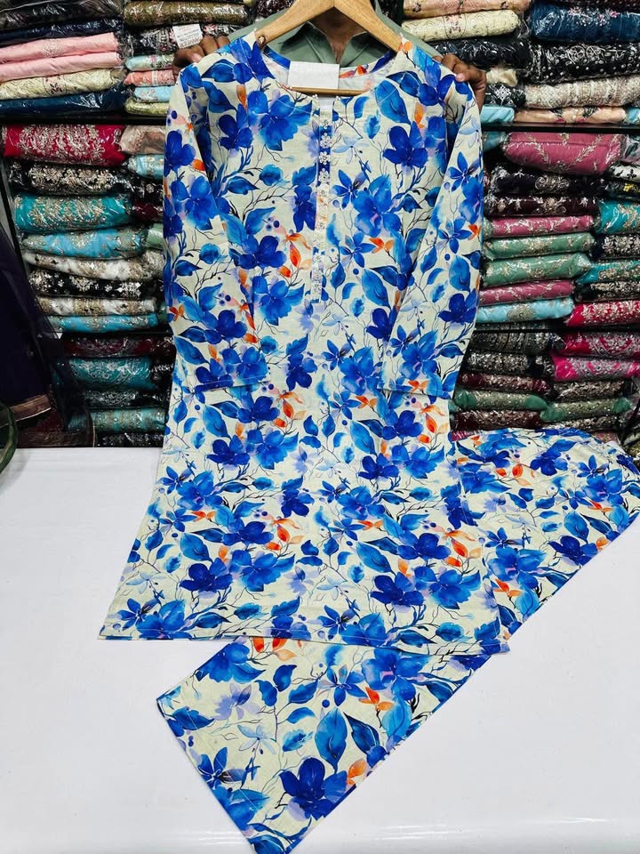 675909982_2132048814036531_6163511186301984297_n New Pakistan cotton two piece dresses - Image 6