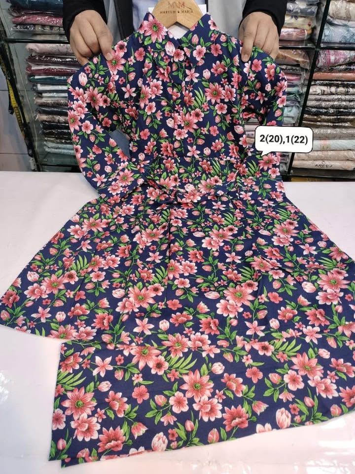 675965813_1278503773751981_1865694651285425158_n New Pakistani cotton Kids Summer dresses - Image 5