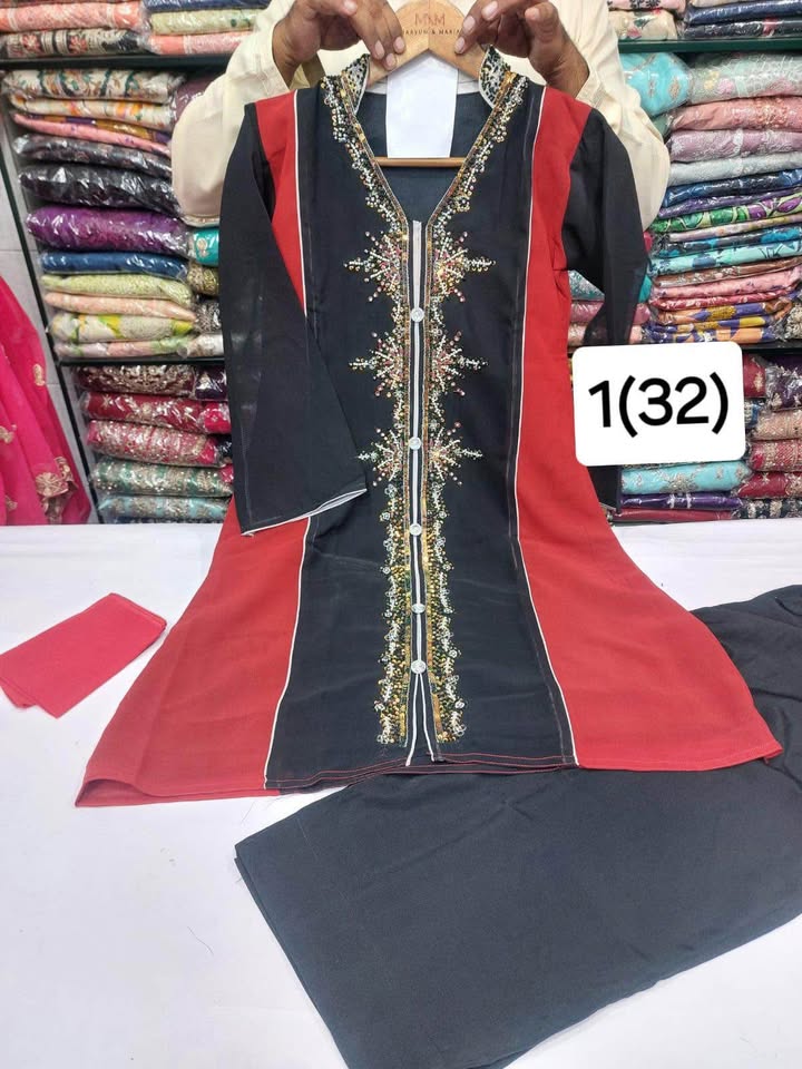 676163371_1664065464866286_4849072408731980413_n New Pakistani party wear dresses size 8-10years - Image 5