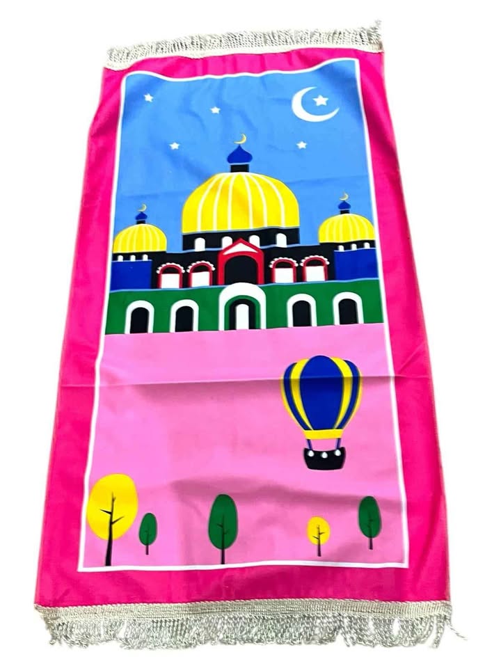 676288591_1233633588591329_2443925809039602800_n Best Islamic Gifts for kids - Prayer mats - Image 2