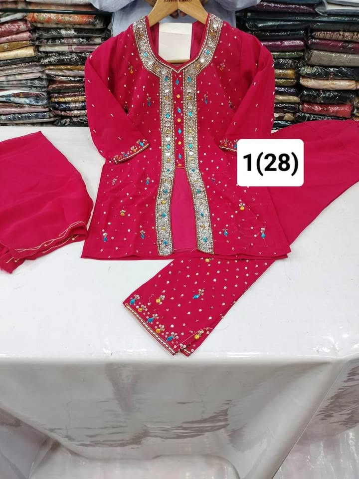 676361760_943200115367179_2832133258590365483_n NEW kids partywear dresses - Pakistani dresses - Image 8