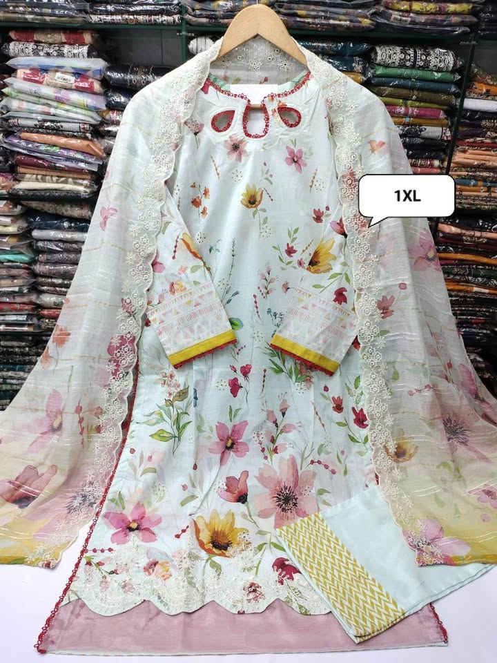 676409142_2332686247254769_8190197000515702361_n New Pakistani embroidered lawn XL sizes - Image 3