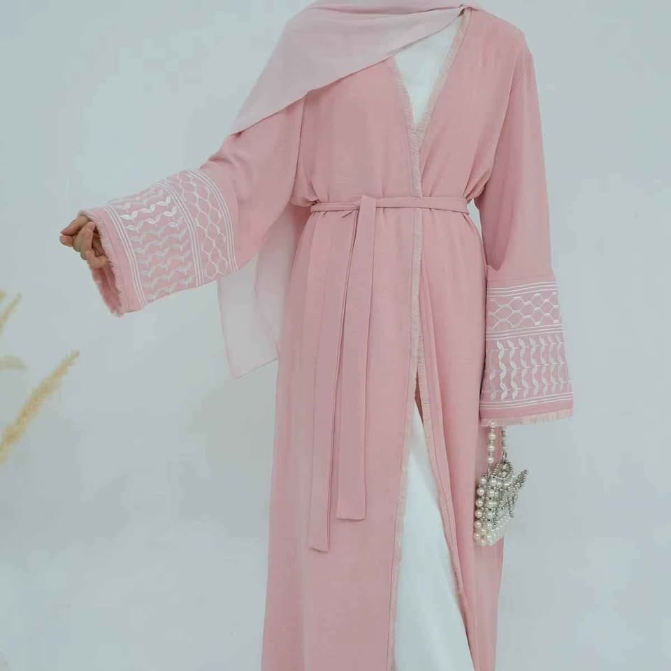 676443086_1350469076917510_2760255758107997451_n Embroidered keffiyeh abayas - Image 3