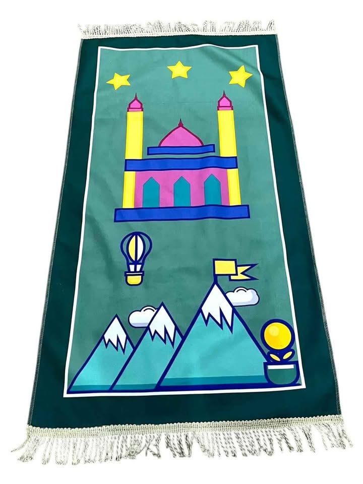 676444687_929396056570871_343683546340752612_n Best Islamic Gifts for kids - Prayer mats - Image 3