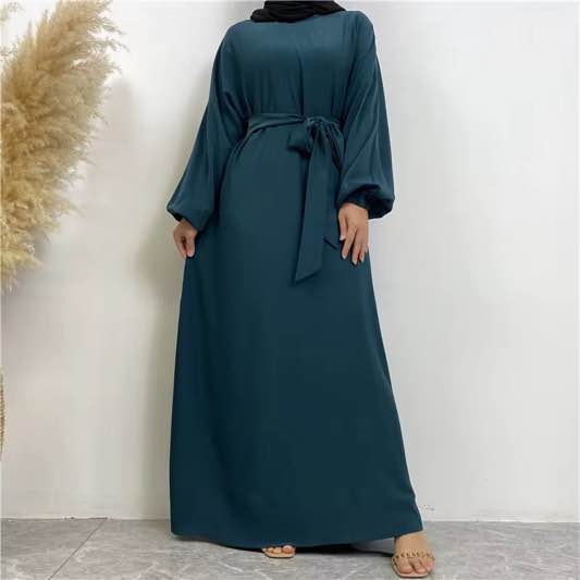 676603817_1282776296685340_5262144410422265735_n (1) Elegant Modest Dress - Perfect for Summer Travel Hajj - Image 2