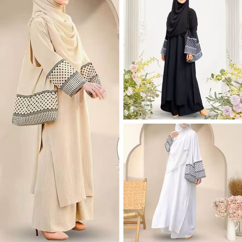 676772323_2059885318741883_7882646512249336429_n Keffiyah co-ord set with matching bag - Image 6