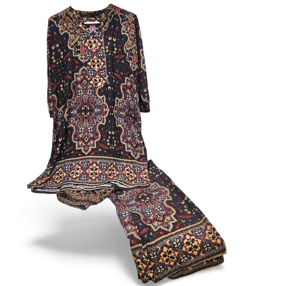 676796560_4415860058731123_8550693148099750352_n Turkish prints cotton coord sets - Image 2