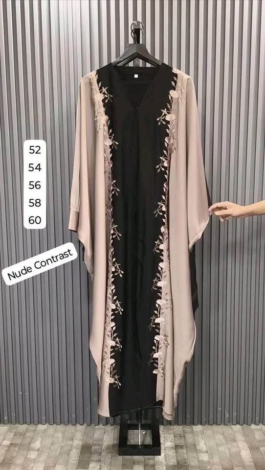 New beautiful embroidered kaftan abaya New beautiful embroidered kaftan abaya - Image 2