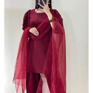 Raw silk FARSHI SUITS