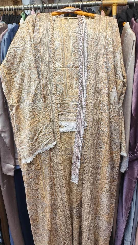 Elegant Pashmina Abaya – New Arrival Elegant Pashmina Abaya – New Arrival - Image 3