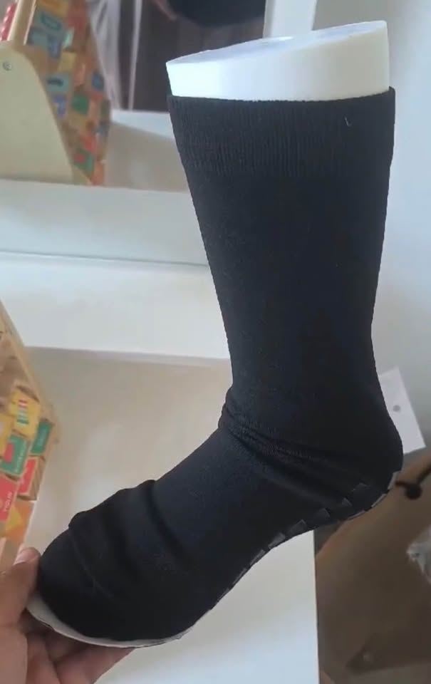 Ablution friendly socks - black and nude available Ablution friendly socks - black and nude available