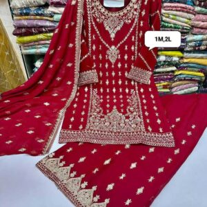 Pakistani chiffon 3 piece dresses
