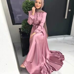 Elegant Satin Maxi dresses
