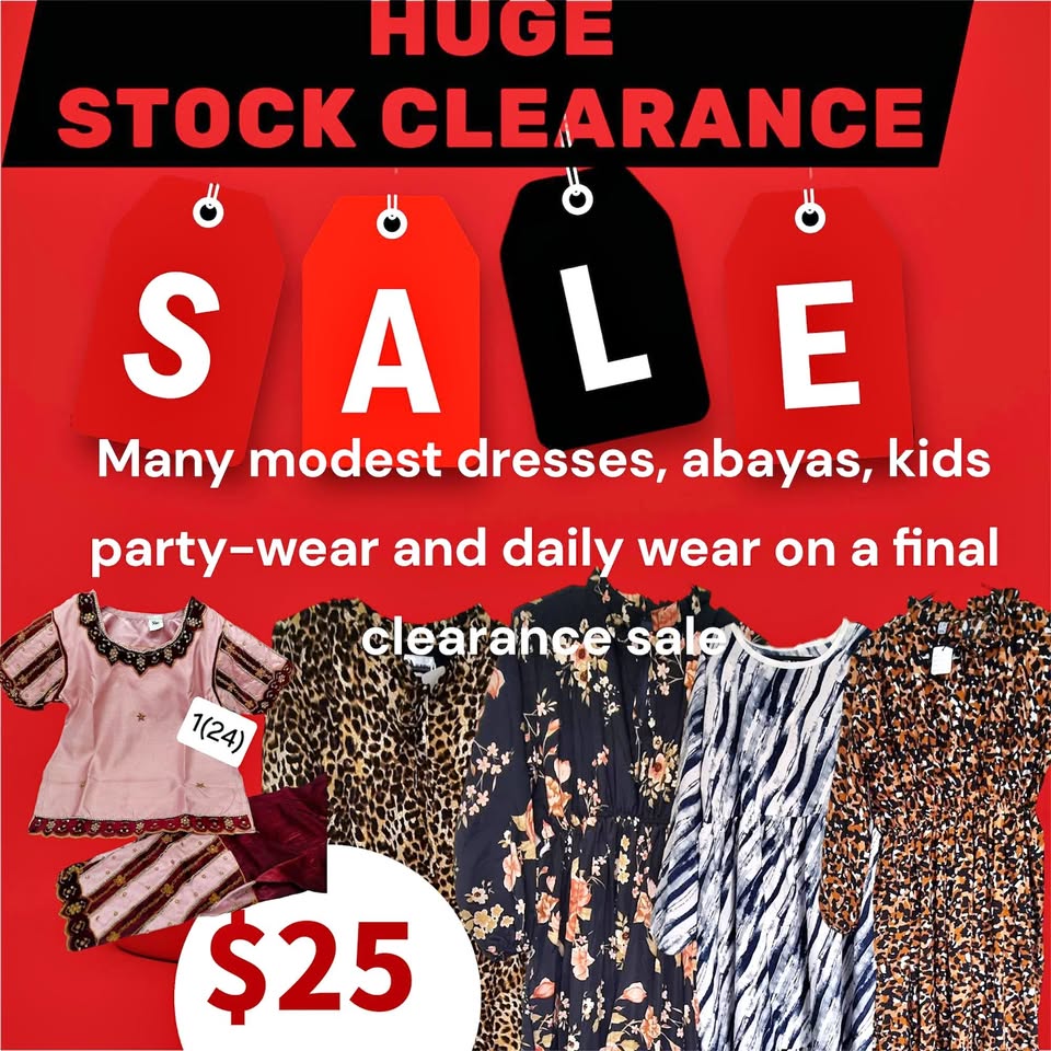 Huge Stock clearance Sale - Best Summer modest dresses Huge Stock clearance Sale - Best Summer modest dresses