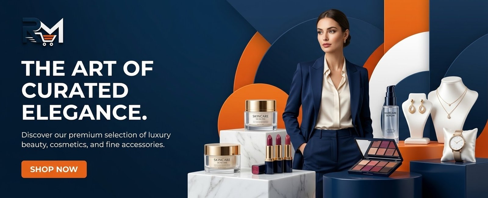 The Art of Curated Elegance — Beauty, cosmetics and fine accessories.